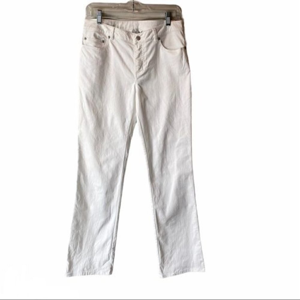 Lilly Pulitzer Vintage White Jeans Bootcut Mid 6